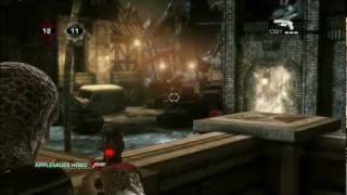 Gears of War 3 50 Boltok Pistol Headshots in 90 Seconds [upl. by Vinay]