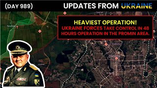 10 NOV HEAVIEST OPERATION Ukraine Forces Take Control in 48 Hours Operation in the Promin Area [upl. by Kcinimod900]