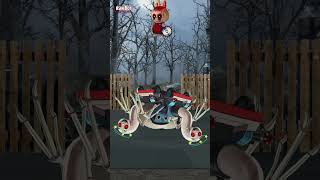 labubu hantu melawan thomas spider shorts upinipin [upl. by Samul297]