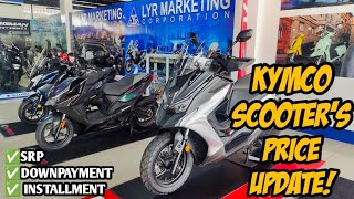 Kymco Motorcycle Price Update Monthly Cash Downpayment Langga Gail [upl. by Dnalhsa]