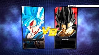 Goku Super Saiyan Blue Vs Yamoshi [upl. by Ojahtnamas435]