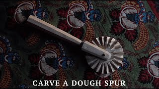 Carve a Pastry Crimper  Dough Spur  Swedish Slöjd [upl. by Vito357]