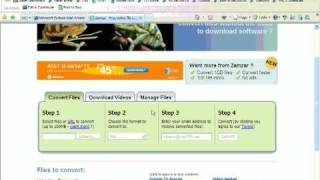 Converting Files Using Zamzar [upl. by Sioled293]
