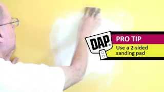 How to Do Easy Drywall Repair with DAP Presto Patch [upl. by Afital]