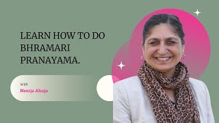 How to do Bhramari Pranayama for relaxation [upl. by Katonah]