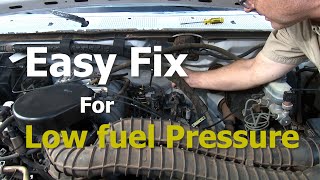 Fix for Low Fuel or no Fuel Pressure Ford F150 [upl. by Lanza554]