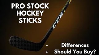 Hockey Gear  Pro Stock Hockey Sticks  What’s the Deal [upl. by Hansiain]