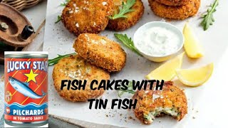 Simple Fish Cake Recipe  Lucky star Tin fish  Philchards  South african Youtuber [upl. by Allmon830]