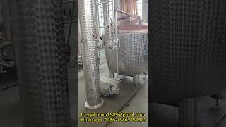 1200L pot copper stills with gin basket stripping still pot stilll [upl. by Pammi]