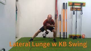 Lateral Lunge w KB [upl. by Tsew]