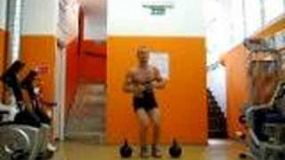 Kettlebell Lateral Jump  StudioMilettocom [upl. by Callas]