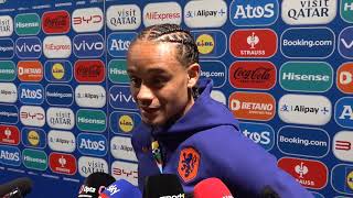 POSTMATCH INTERVIEW Xavi Simons England 21 Netherlands Euro 2024 [upl. by Reeta]