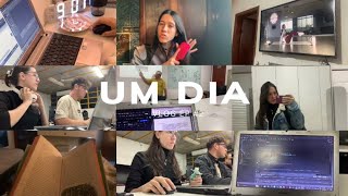 Um dia comigo  Estudante e Estagiária da área de Tecnologia 💕💻📑 [upl. by Eiggep]