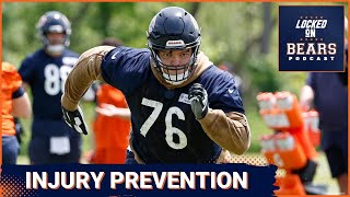 What injured Chicago Bears players are doing to try and stay healthier in 2024 [upl. by Leind]