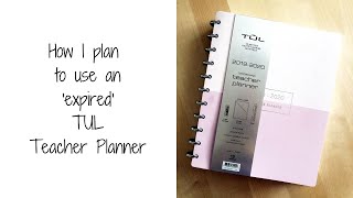 Using an expired TUL Teacher Planner [upl. by Ardnuat]