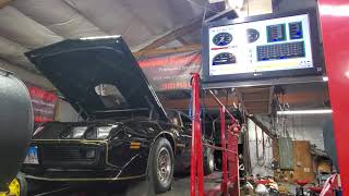 1979 Pontiac Trans Am dyno pull 1 [upl. by Cuyler896]