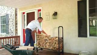 Поленница с чехлом ShelterLogic Firewood Rack® [upl. by Adneral]