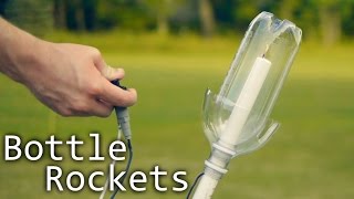 How To Make Alcohol Rockets From Soda Bottles [upl. by Sgninnej247]