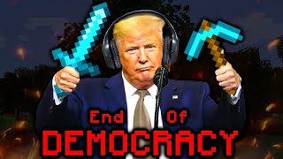 WE SIMULATED AND DESTROYED DEMOCRACY in minecraft [upl. by Rannug]