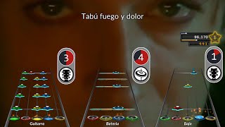 Gustavo Cerati  Tabú Clone Hero Chart Full Band [upl. by Allenad90]