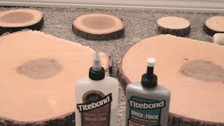 Titebond Translucent Wood Glue vs Quick and Thick Transparency [upl. by Baoj]