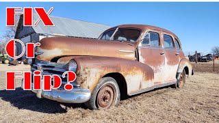 1948 Chevrolet FleetMaster  Walk Around amp Clean Out [upl. by Llevert233]