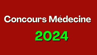 Correction concours médecine 2024  partie physique chimie [upl. by Rennat]