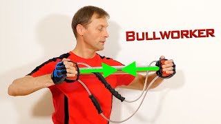 Bullworker Classic  Steel Bow Isometric training for chest biceps shoulders back and abs [upl. by Tankoos]