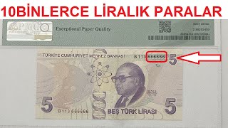 10 Binlerce Liralık Türk Paraları  Solid Para Gerçeği [upl. by Elfrida]