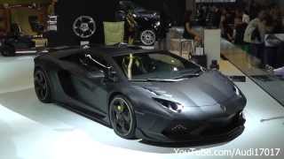 Mansory Carbonado Apertos Lamborghini Aventador Roadster  IAA 2013 Full HD [upl. by Yhtur]