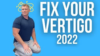 Vertigo Cure BPPV Self Treatment 2022 [upl. by Vezza]