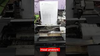 Epson L380 printer Print Lining problem print blurr problem shorts shortsfeed l380 [upl. by Ilojna]