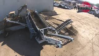 Powerscreen Midwest screening fluff with TRS 550 Spaleck [upl. by Alamac]