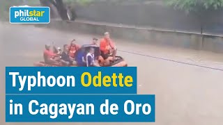 OdettePH Philippine Coast Guard rescues residents in Cagayan de Oro [upl. by Mildred673]