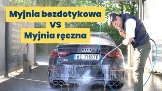 Myjnia ręczna czy bezdotykowa Sprawdzamy [upl. by Nelaf]