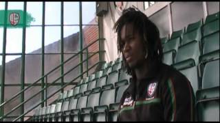 Marland Yarde looks ahead to the Leicester Tigers game [upl. by Amme]