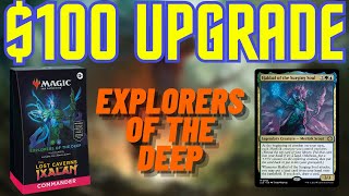 Explorers of the Deep Upgrade  Improving the Precon Commander Deck with 100 [upl. by Lalad]