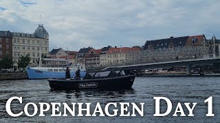 Day 1 In Copenhagen Boat Tour Nightlife and Initial Impressions [upl. by Heeley]