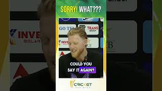 Ben Stokes confused BenStokes PAKvENG Shorts [upl. by Cavanaugh]