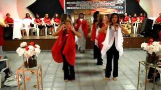 Coreografia quotCom muito louvorquot  Cassiane [upl. by Akir]