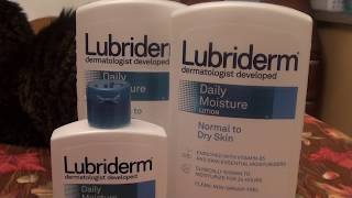 Lubriderm Daily Moisture Hydrating Body amp Hand Lotion REVIEW [upl. by Areema]