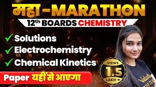 Class 12th Physical Chemistry Revision in One Shot  CBSE Board 2024  Shilpi Maam VedantuMath [upl. by Vudimir24]