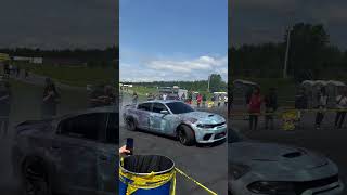 Widebody Hellcat Drifting New York Legal pit hellcat drifting fyp explore takeover driftinghd [upl. by Oberstone980]