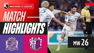 Tolgay Arslan Shines  Sanfrecce Hiroshima 20 Cerezo Osaka  2024 J1 LEAGUE HIGHLIGHTS  MW 26 [upl. by Hidie]