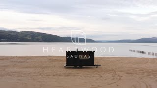 Heartwood Saunas Mobile Sauna for The Saltwater Sauna [upl. by Hamas]