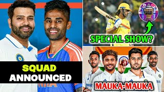 Special Retaintion Show On Jio Cinema  Bcci announced Team indias squad for BGT  Ind vs Nz test [upl. by Annerol]