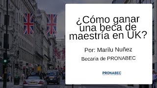 Primer taller Becas en UK [upl. by Rizika]