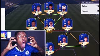 OMG THE IMPOSSIBLE FULL TOTS FUT DRAFT  FIFA 17 FUT DRAFT CHALLENGE [upl. by Idak]