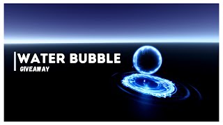 GIVEAWAY Water Bubble VFX  Roblox Studio [upl. by Aikenahs]