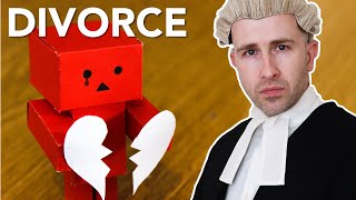 Divorce UK England amp Wales  UK Divorce Process and Overview Explained PART 1  BlackBeltBarrister [upl. by Dehlia]